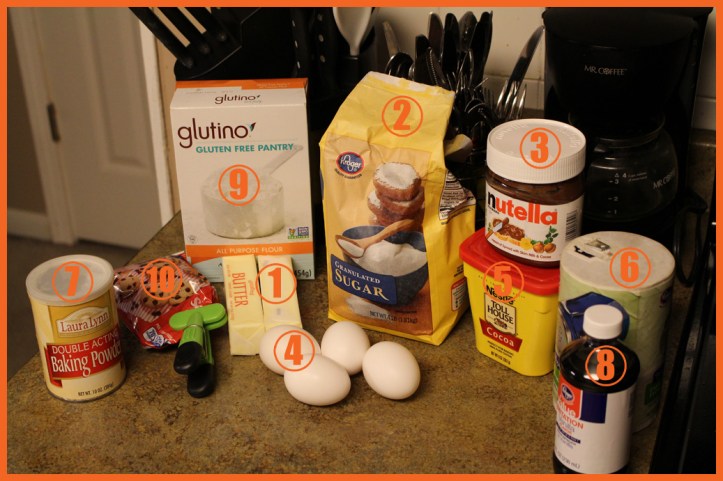 Brownie Ingredients