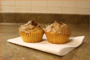 Chocolate Chip Cookie Dough Cupcakes