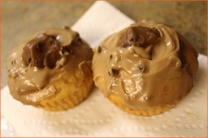 Chocolate Chip Cookie Dough Cupcakes