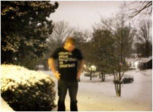 Outside in the Snow, yes