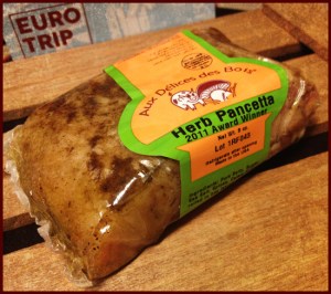 Herb Pancetta from Aux Délices des Bois, New York, NY