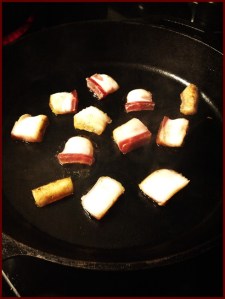 Frying up that pancetta