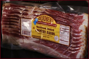 Maplewood Smoked Bacon from Broadbent's, Kuttawa, KY