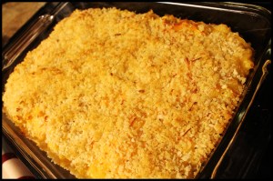 Baked Mac & Cheese by the great Alton Brown