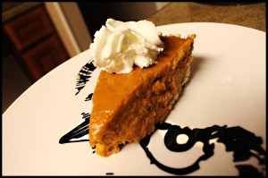 Eggnog Pumpkin Pie from PaleOMG