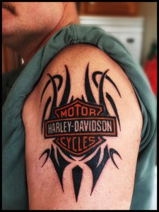 Chuck's Harley Davidson tattoo, final
