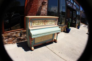 More piano art in downtown Kingsport, Tennessee