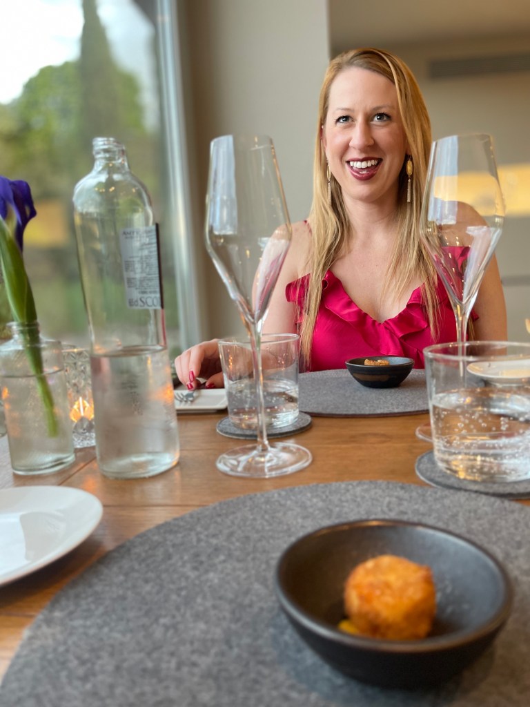 Course 1 - Risotto Fritters with Prosecco