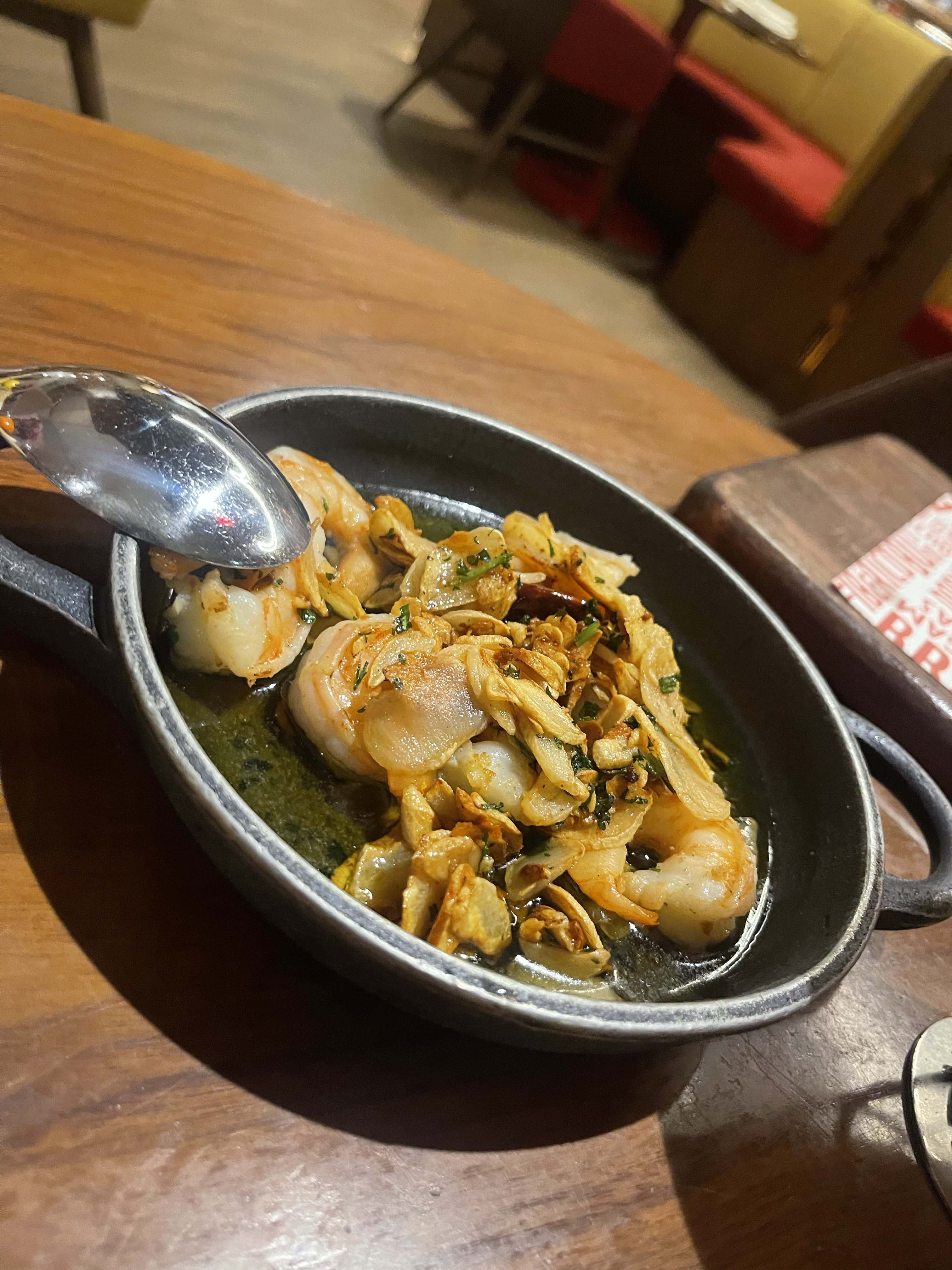 Gambas al Ajillo at Jaleo in Disney Springs