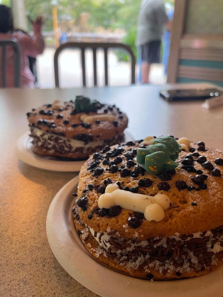 Ice Cream Sandwiches from Dino-Bite Snacks at Disney's Animal Kingdom