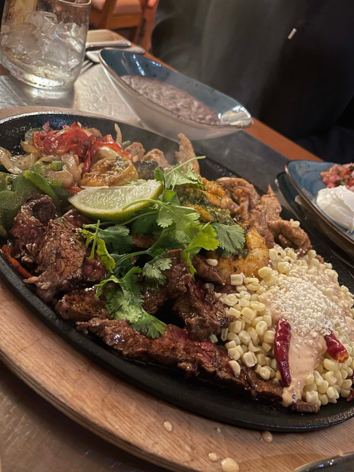 Fajitas at Maya Grill in Disney's Coronado Springs Resort