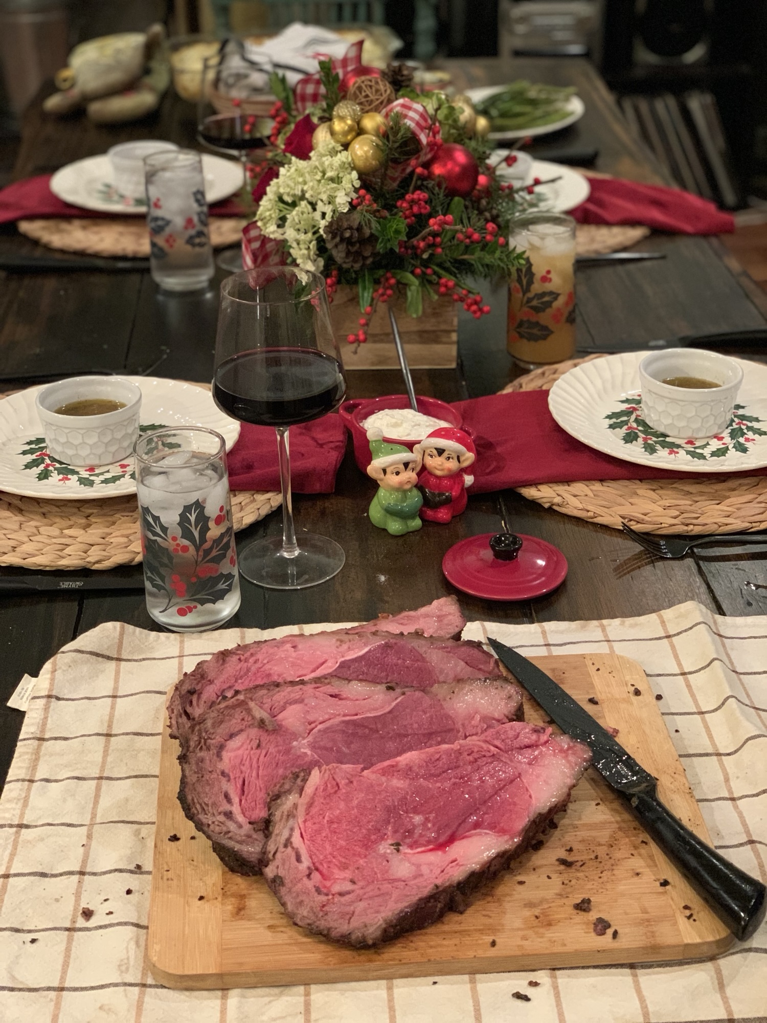 Dinner is served, y'all