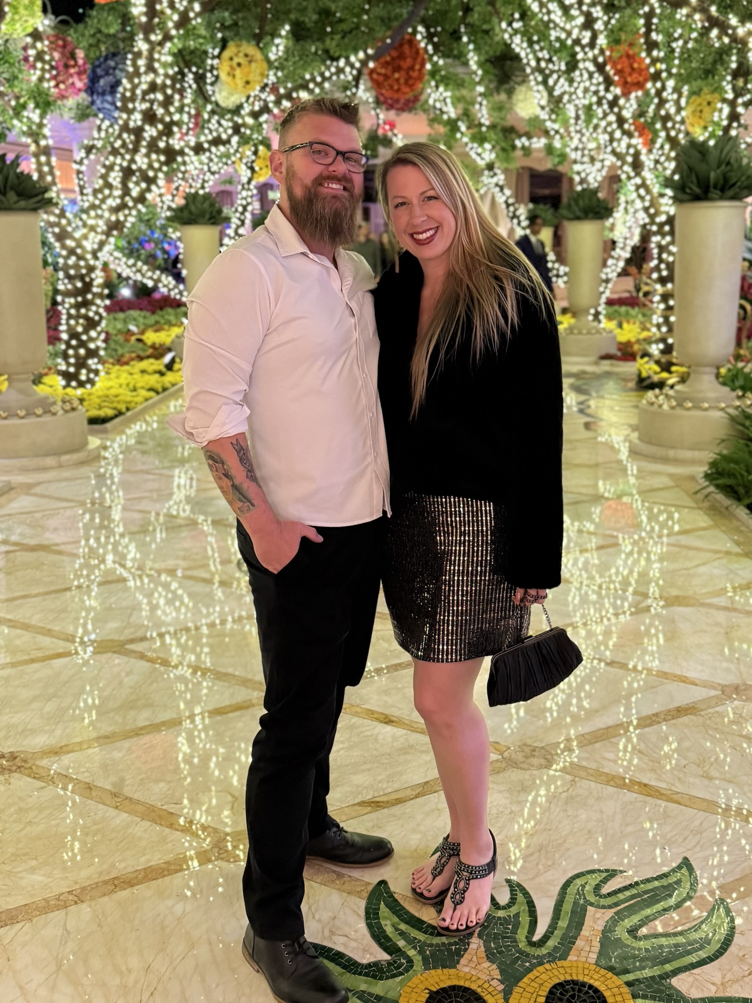 Ready to hit the club at the Wynn