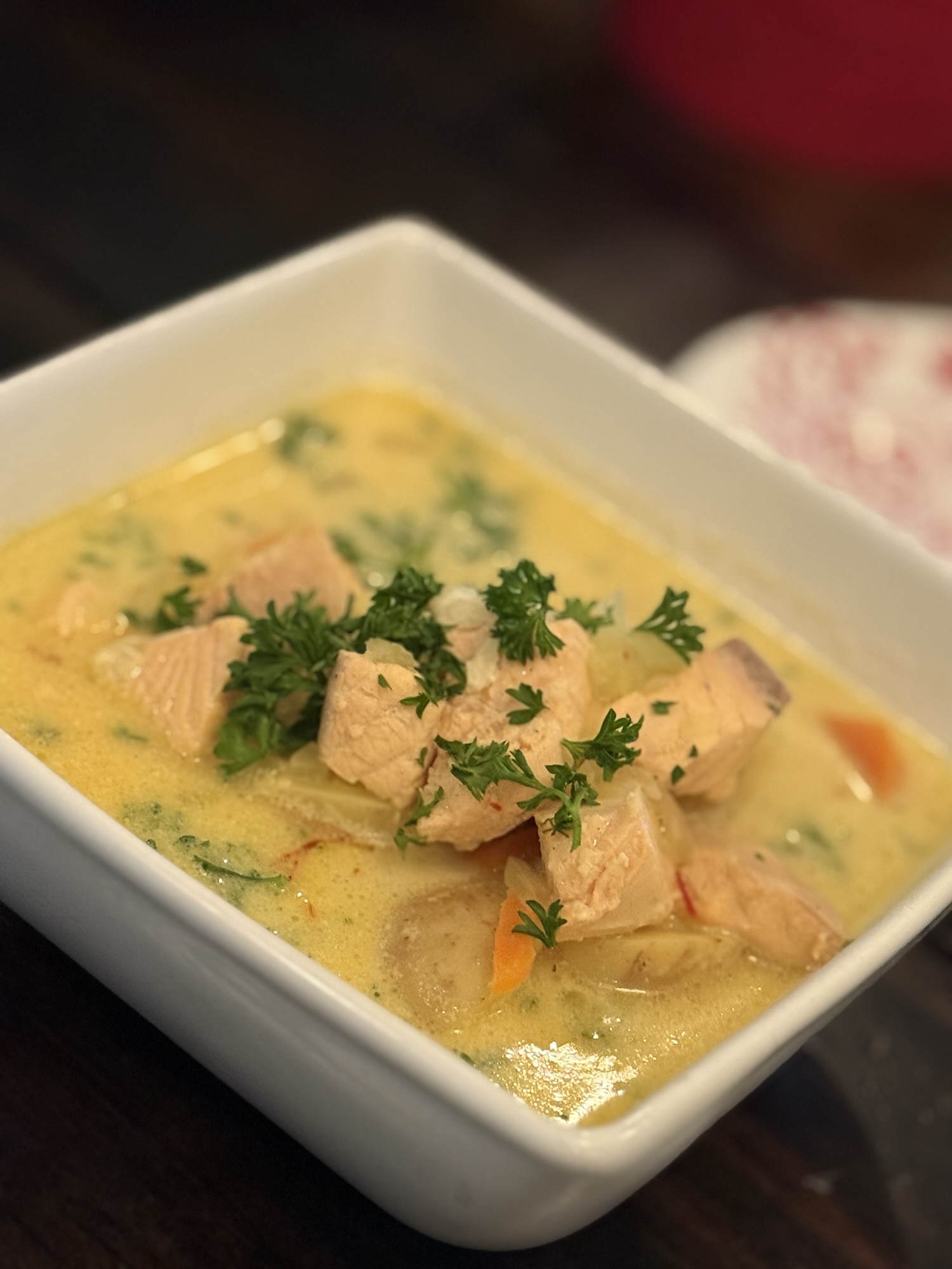 Fish Soup with Lemon and Potatoes